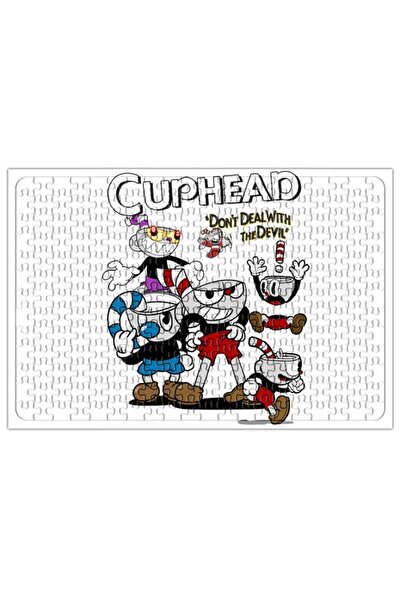 Baskı Dükkanı Cuphead لغز واحد 240 قطعة بانوراما