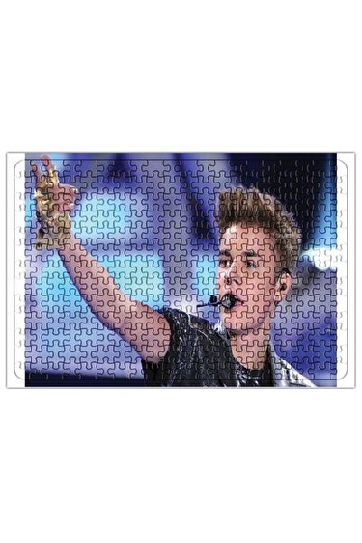 Baskı Dükkanı Justin Bieber Puzzle 240 Parça Yapboz