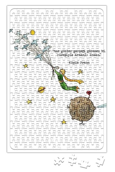 Baskı Dükkanı Le Petit Prince Küçük Prens 05 Puzzle 240 Parça Yapboz