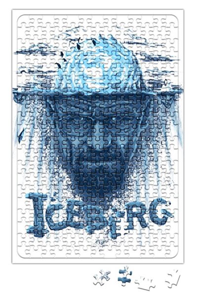 Baskı Dükkanı لغز جبل الجليد 240 قطعة بانوراما