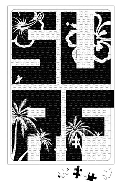 Baskı Dükkanı لغز ركوب الأمواج 240 قطعة بانوراما