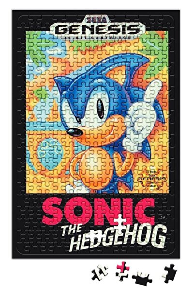 Baskı Dükkanı Sonic The Hedgehog Puzzle 240 Parça Yapboz