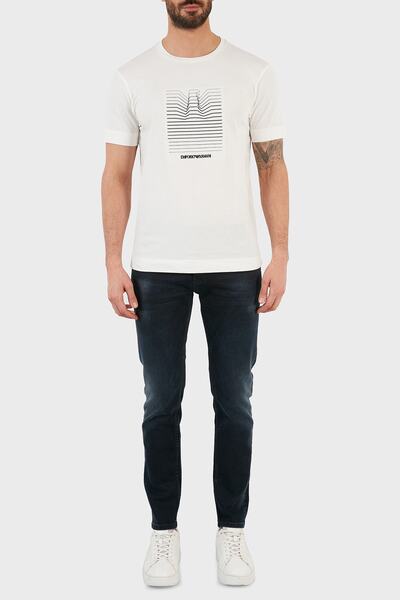 Exxe Jeans Ανδρικό τζιν παντελόνι Βαμβάκι τεμαχίων Skinny Fit Τζιν με στενό μ...