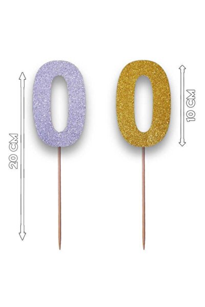 MFM Party Eva 0 Age Rakam Scobitoare 10 bucăți