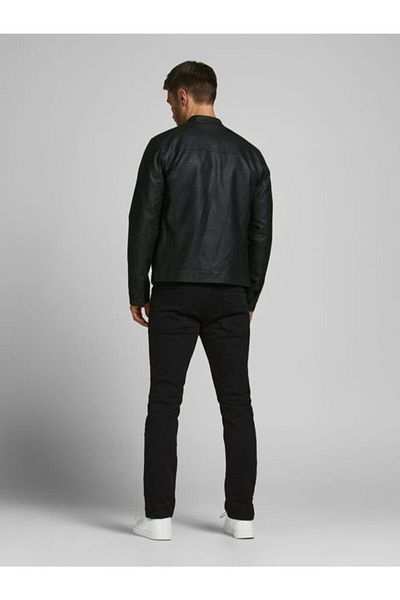 Jack & Jones Κλασικό μπουφάν από συνθετικό δέρμα 12182461   Jjewarner Jacket Noos