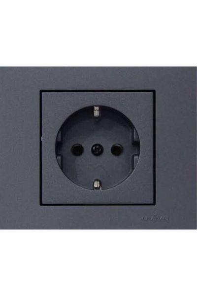 OVİVO Smoked Grounded Socket