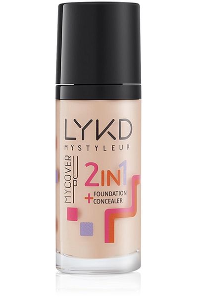 lykd Brand: 2 In 1 Foundation 130 Soft Fair Category: Foundation