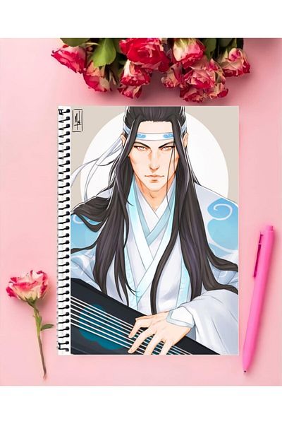 animeandyourworld Mo Dao Zu Shi: Wanjie Pian Anime Notebook 1 Piece Special Design A4 Size 21*29 Cm
