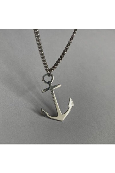 Gökdeniz 925 Çapa Model 925 Ayar Gümüş Erkek Hediyelik Kolye