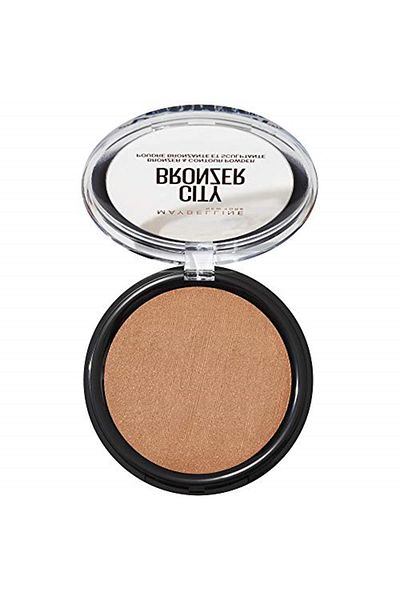 Maybelline New York City Bronze Bronzing & Contour Powder – 300 Deep Cool (DARK, COOL TONE)