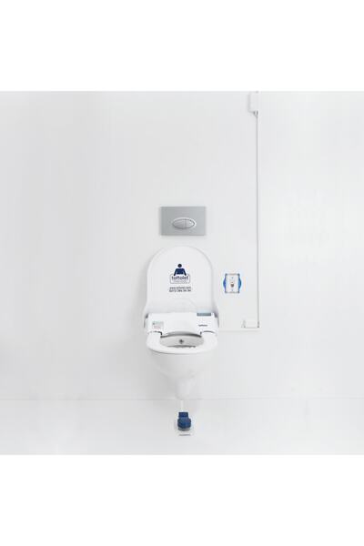 tottolet ® Elektrikli-ledsörlü® Otomatik Hijyenik Klozet Kapak Sistemi Ve Rulo Paketi 15 Adet Rulo