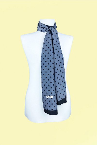 Sarar Women's Pearl Silk Patterned Scarf-Shawl 45x180 Cm