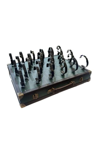 STAND MARKET 28 Bag Model Leather Display Eco