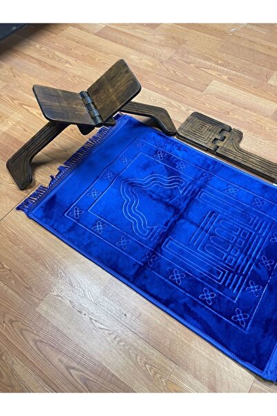 AGH Değerli Hediyeler Плюшевий килимок синій