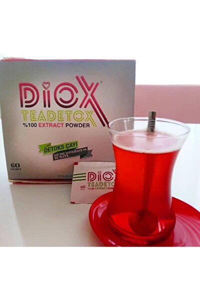dioxtea Diox Tea 60'lı Detoks Çayı 1 Aylık Orijinal Paket