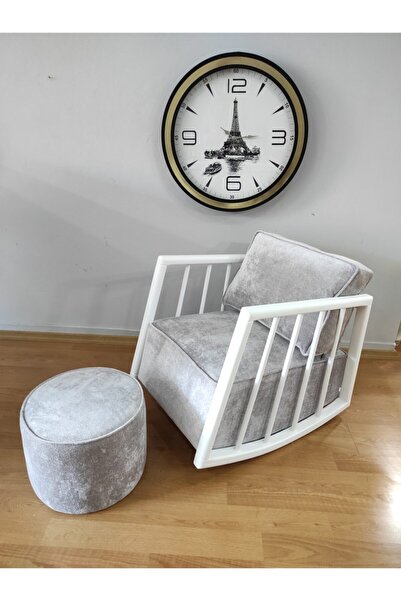NOSSO HOME Emzirme Koltuğu Sallanan Koltuk Tv Koltuğu ( Mamma Bukle Teddy )