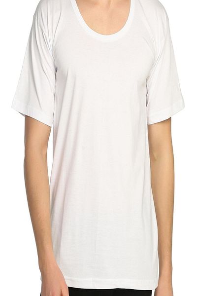 Sedef Men's 10-Piece White Crew Neck Undershirt Mrt1003b10