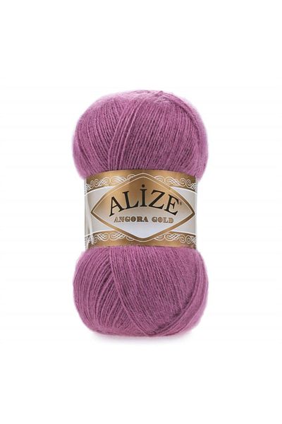 Alize Angora Gold 440 100Gr Dark Rose Hand Knitting Floss