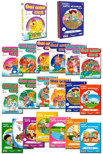 Kaliteli Eğitim Yayınları 1. Sınıf Şimdi Okuma Vakti Ve Yaşasın Artık Okuyoru...