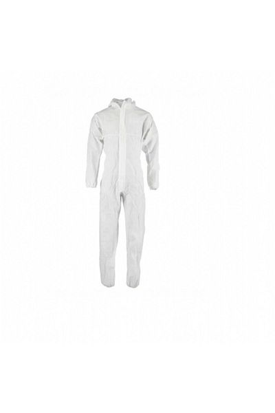 Rotary 50 Gr Laminated Disposable Jumpsuit - Zippered