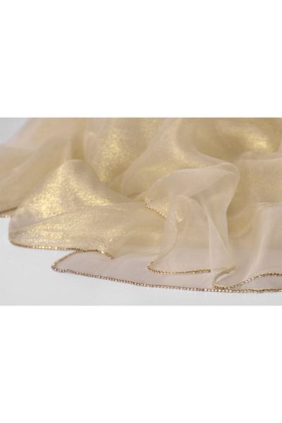 ARMANDA Evening Dress Shawl with Stone Edge Dore