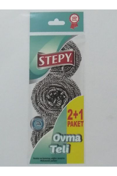 STEPY Scouring Wire Eco Pack 3 Pieces