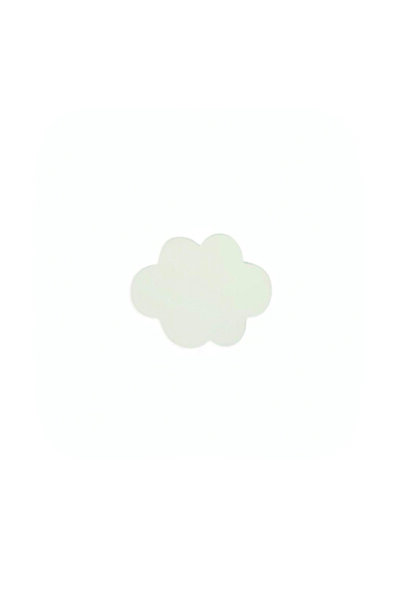 TURUNÇ AKSESUAR Tiny White Cloud Handle - 4.5 Cm Length 4 Cm Baby Kids Room H...