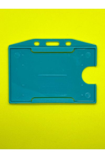 StormiStoretr Petroleum Blue Id Badge Case Card Protective Id Badge Holder Horizontal