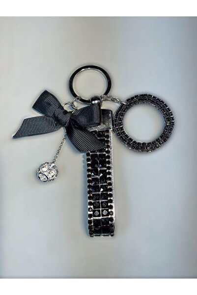 TASARIM ARABAM ATİKE ELİF AKIN Siyah Baget Siyah Metre Işı Anahtarlık Siyah O...