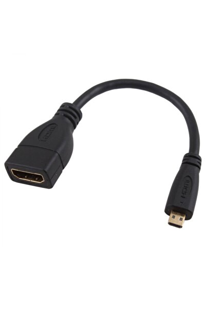 WOZLO Mikro Micro Hdmi Erkek To Hdmi Dişi Uzatma - Micro Hdmı To Hdmı