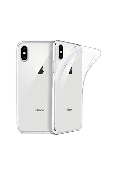 ucuzmi Iphone X/xs Uyumlu Kılıf Ultra İnce Silikon Arka Kapak Imax Şeffaf