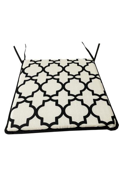 Vip Home Concept Chair Cushion Eco 1 Piece Lace-Up Garden Cushion (Alloy) Washable