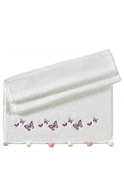 Pupilla Collection Sıla Ponponlu 50*90 Tekli Penye Yüz Havlusu (Kutulu) Keleb...