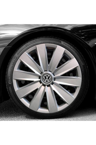 Kırılmaz Volkswagen Polo 15'' Inç Uyumlu Jant Kapağı 4 Adet 1 Takım 2021