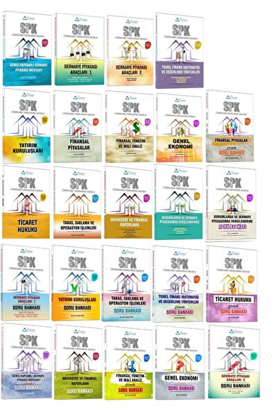 Finansed Yayınları Finansed Spk Düzey-3 Konu Anlatımlı + Soru Bankası 24 Lü Set