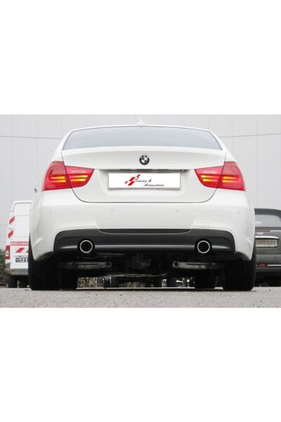 HYM TUNİNG Bmw E90 Mtek Difüzör Mteknik Uyumlu, Sağ+sol/tekli Çıkış, 3 Kasa D...