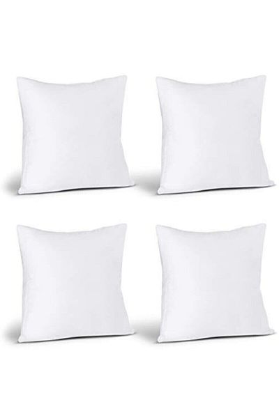 Vip Home Concept Throw Pillow Case Inner Filling 4 Pieces - 43x43 Vip Pillow Inner Filling