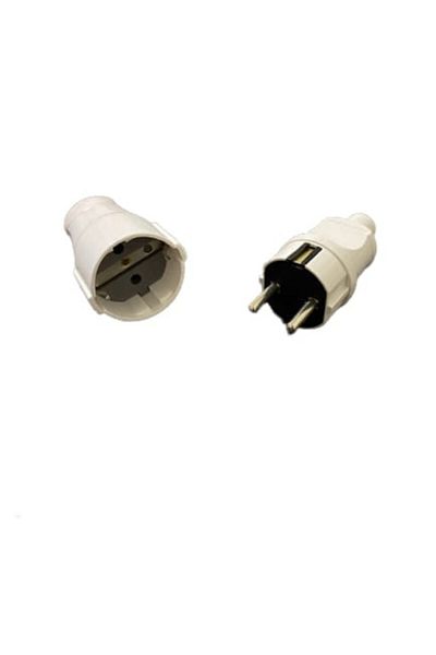 gördur Grounded Toothed Male Plug Set