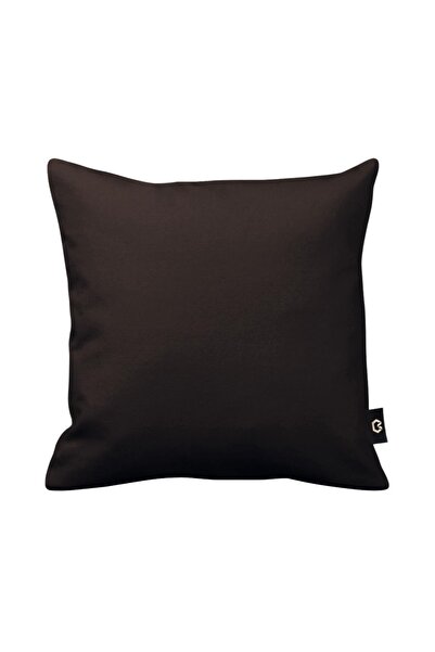 Bc Home Kahverengi Dekoratif Kırlent Kılıfı Düz Sade Yumuşak Dokulu Kadife Gö...