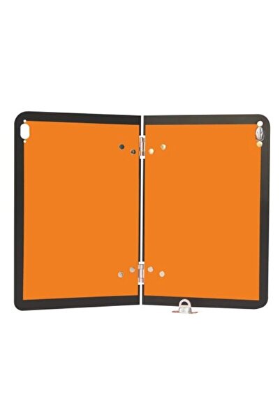 AHMET OTOMOTİV Yanıcı Madde Levhası Aliminyum Aç-kapa Turuncu Yanıcı Madde (y...