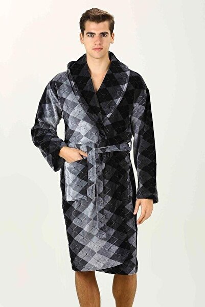 Özdilek Μπουρνούζι Hawaii Şalyaka Picnic Γκρι Μέγεθος L