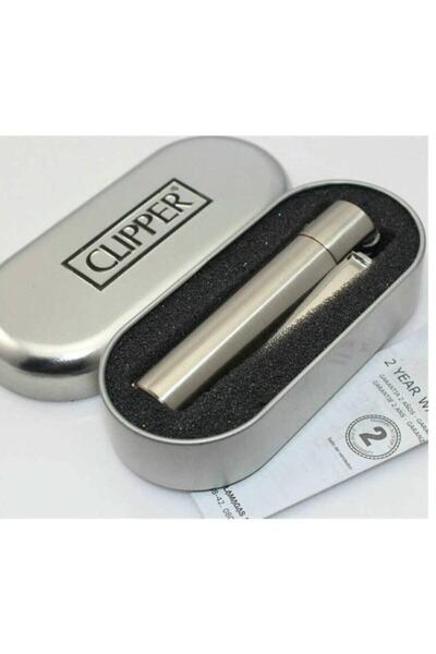 Clipper Benzinli Metal Çakmak
