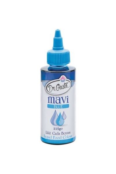 Dr. Gusto Dr Gusto Sıvı Gıda Boyası Mavi 115 Gram