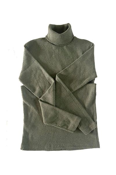 Grif Мъжки пуловер с висока яка, колие, подарък Emka Clothing
