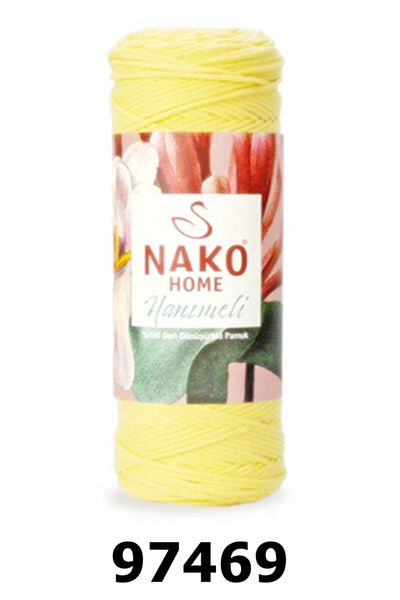 NAKO Home Honeysuckle Cotton Macrame Thread 250 Gr