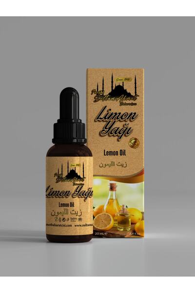 Tarihi SultanAhmet Baharatçısı Limon Yağı 20ml (özel Üretim)