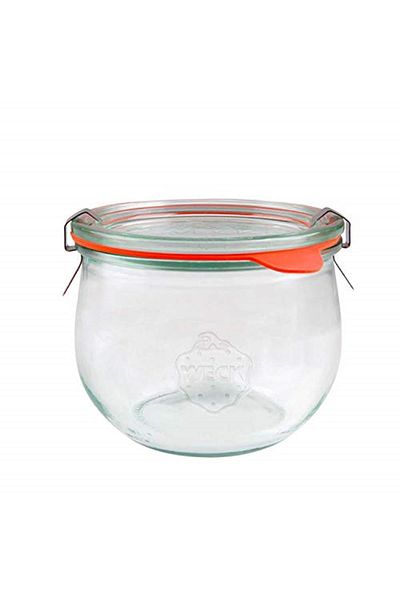 Weck Brand: 580 Ml Tulip Glass Storage Jar Category: Jar