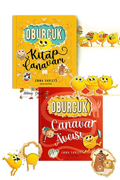 Sincap Kitap Oburcuk Canavar Avcısı - Kitap Canavarı 2 Li Set