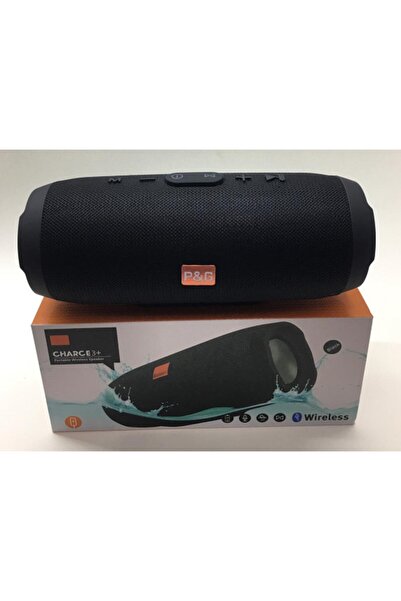 SIGHTZER P&g Charge 3 Bluetooth Hoparlör Su Geçirmez Taşinabilir Speaker Siyah