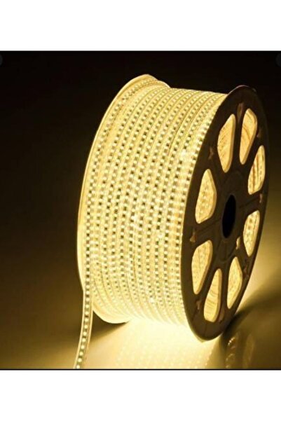 Forlife Hortum Şerit Led Işık Armatür 5050 3 Çip 60 Led Günışığı 220 v